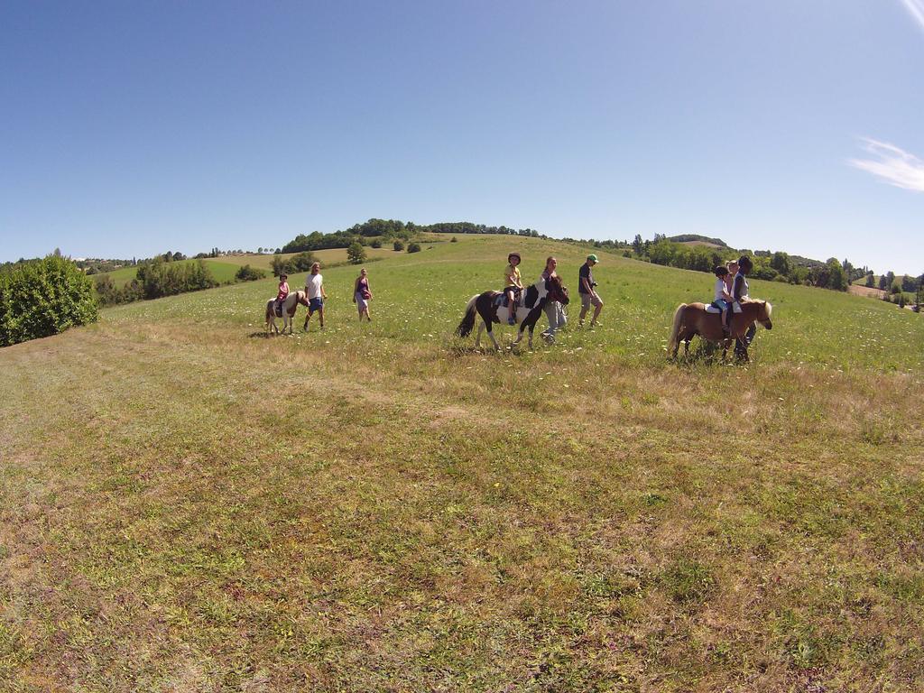 La Ferme Couderc Villa Castelnaud-de-Gratecambe Esterno foto